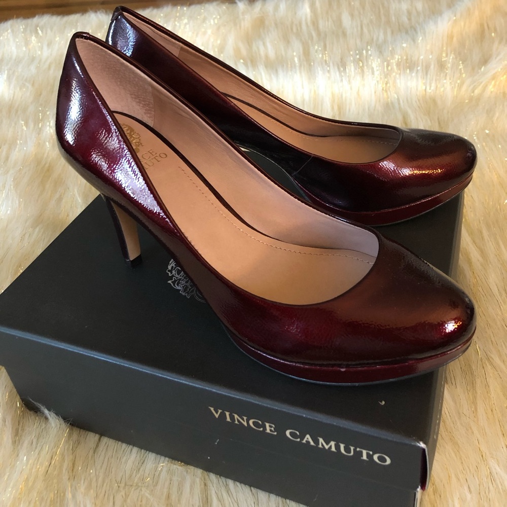 Vince Camuto red rouge heel